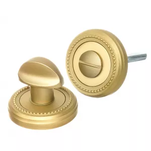 Фиксатор поворотный Extreza WC-R03 матовая латунь F02