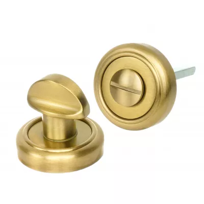 Фиксатор поворотный Extreza WC-R01 матовая латунь глянец F07