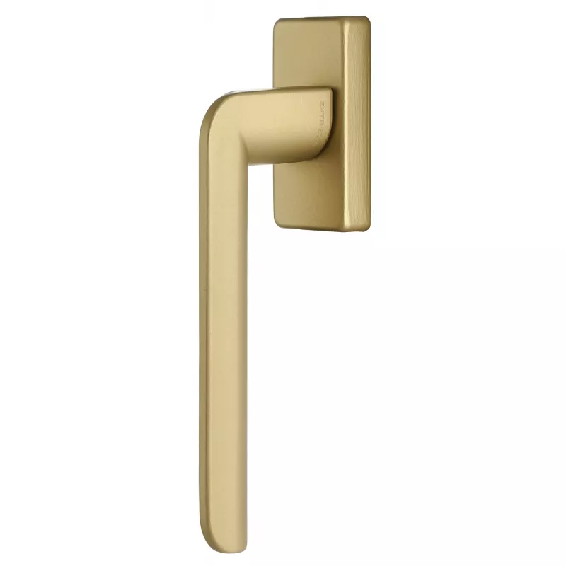 Оконная ручка Extreza FOSSA-HW-F02 (FOSSA 136) матовая латунь