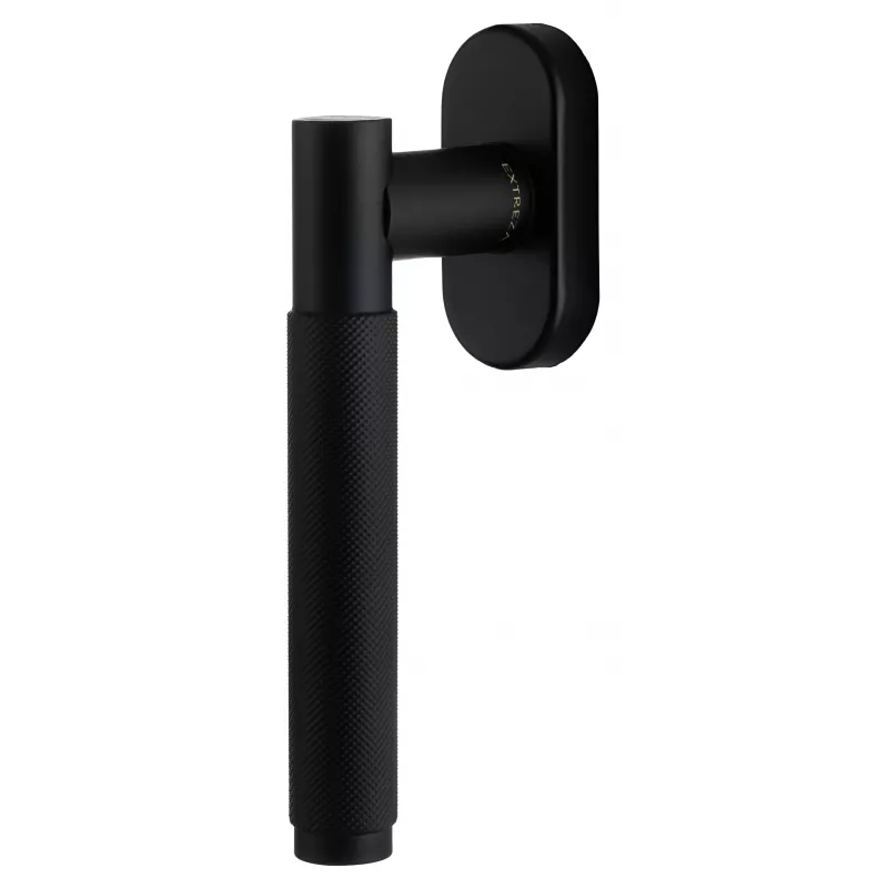 Ручка оконная Extreza Classic "TUBA" 126 HW черный матовый F22
