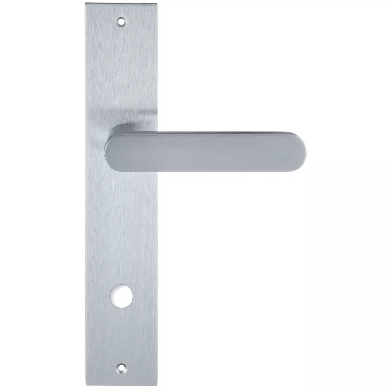 Дверная ручка Extreza Hi-tech "JEMMA" 116 на планке PL11-WC-96 матовый хром F05