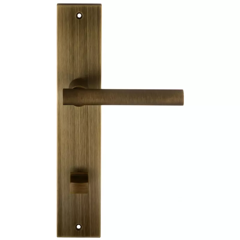 Дверная ручка на планке Extreza Hi-Tech "PIVOT" 132 PL11-WC-96 матовая бронза F03