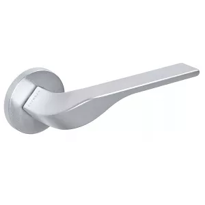 Дверная ручка на розетке Extreza AURA-R16-F05 (AURA 134) матовый хром