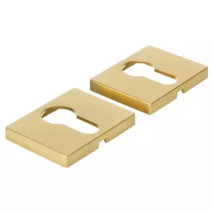 Накладка под цилиндр Extreza CYL-R14-F02 (40x50) матовая латунь