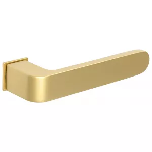 Дверная ручка Extreza RUBI-R21-F02 (RUBI 121 скрытое основание 2 мм) матовая латунь