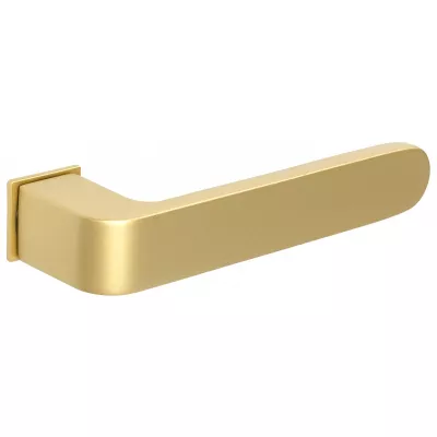 Дверная ручка Extreza RUBI-R21-F02 (RUBI 121 скрытое основание 2 мм) матовая латунь