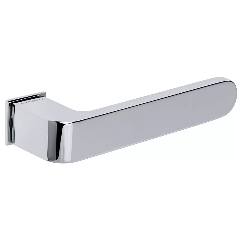 Дверная ручка Extreza RUBI-R21-F04 (RUBI 121 скрытое основание 2 мм) полированный хром