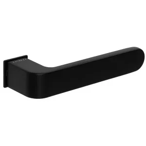 Дверная ручка Extreza RUBI-R21-F22 (RUBI 121 скрытое основание 2 мм) черный матовый