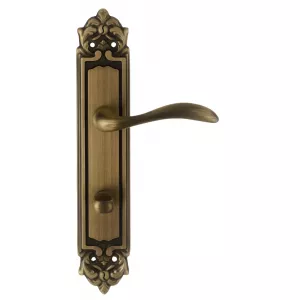 Дверная ручка на планке Extreza FLEXA-PL02-WC-96-F03 (FLEXA 335) матовая бронза