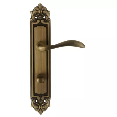 Дверная ручка на планке Extreza FLEXA-PL02-WC-96-F03 (FLEXA 335) матовая бронза