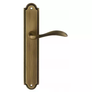 Дверная ручка на планке Extreza FLEXA-PL03-F03 (FLEXA 335) матовая бронза