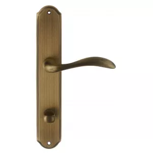 Дверная ручка на планке Extreza FLEXA-PL01-WC-96-F03 (FLEXA 335) матовая бронза