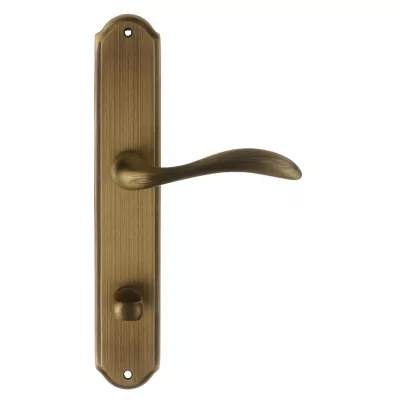 Дверная ручка на планке Extreza FLEXA-PL01-WC-96-F03 (FLEXA 335) матовая бронза