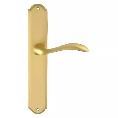 Дверная ручка на планке Extreza FLEXA-PL01-F02 (FLEXA 335) матовая латунь