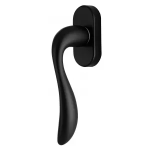 Оконная ручка Extreza FLEXA-HW-F22 (FLEXA 335) черный матовый