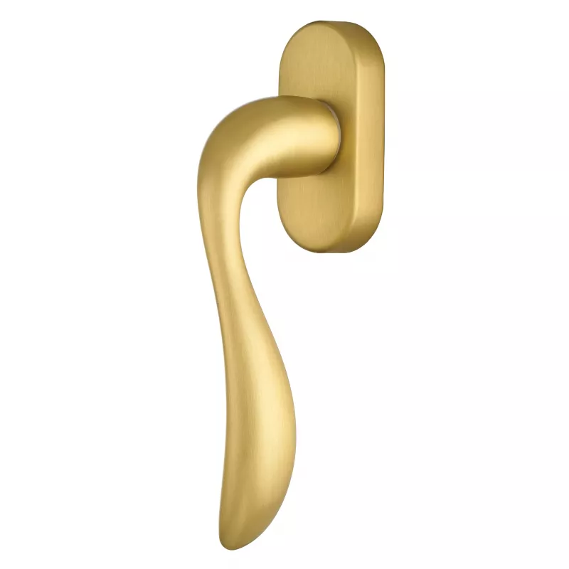 Оконная ручка Extreza FLEXA-HW-F02 (FLEXA 335) матовая латунь