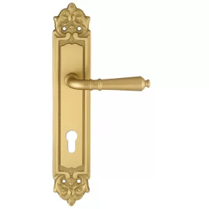 Дверная ручка на планке под цилиндр Extreza 