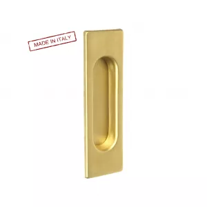 Ручки для раздвижных дверей (КУПЕ) Extreza P401 матовая латунь PVD F08 (1 шт.)
