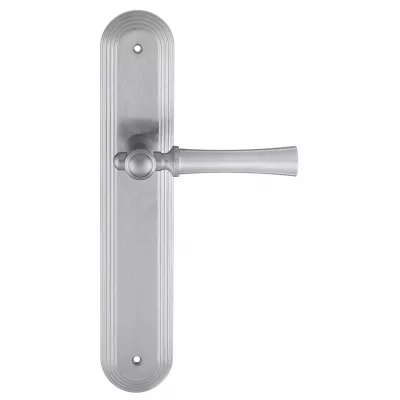 Дверная ручка на планке Extreza "DEZI" 309 PL05-F05 матовый хром