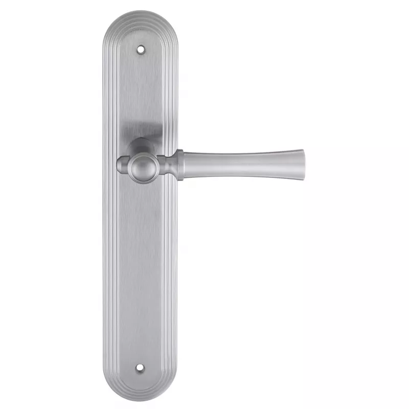 Дверная ручка на планке Extreza "DEZI" 309 PL05-F05 матовый хром