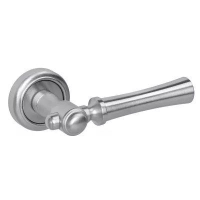 Дверная ручка на розетке Extreza DEZI-R01-F05 (DEZI 309) матовый хром