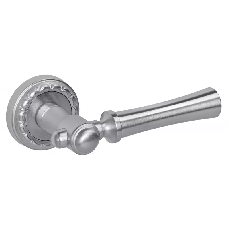 Дверная ручка на розетке Extreza DEZI-R02-F05 (DEZI 309) матовый хром