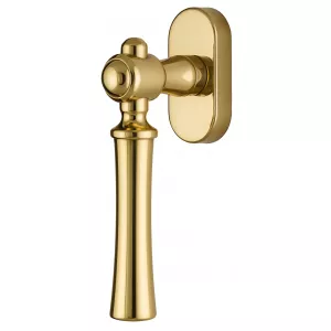 Ручка оконная Extreza DEZI-HW-F01 (DEZI 309) полированная латунь