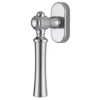 Ручка оконная Extreza DEZI-HW-F05-F04 (DEZI 309) матовый хром / хром / кольцо хром