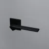 Дверная ручка на розетке Extreza AURA-R15-F22 (AURA 134) черный матовый