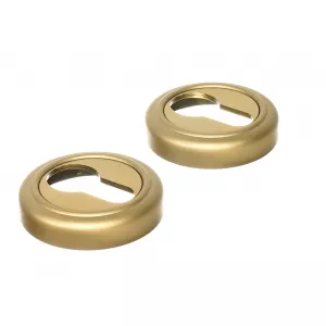 Накладка дверная под цилиндр Extreza CYL-R01 матовая латунь F02