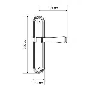Дверная ручка Extreza 