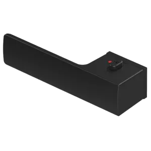 Ручка Tupai Big Line 4084 5 REP-153 (с блокировкой) левая черный R WC (полотно 38-45 мм)