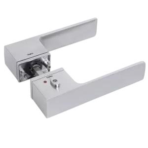 Ручка Tupai Big Line 4084 5 REP-96 (с блокировкой) правая хром матовый R WC (полотно 38-45 мм)