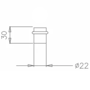 Стопор Tupai 1699-142 никель