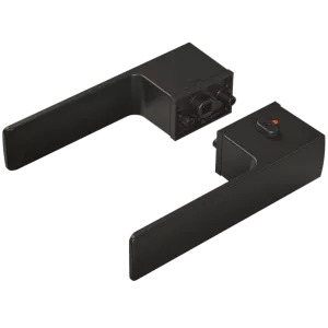 Ручка Tupai Big Line 4084 5 REP-153 (с блокировкой) левая черный R WC (полотно 54-61 мм)