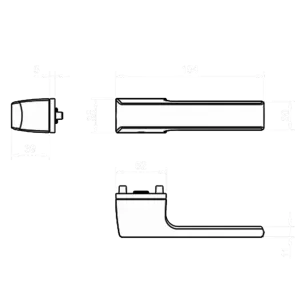 Ручка Tupai Melody 3099 5RE-153 черный R