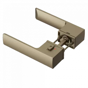Ручка Tupai Big Line 4084 5REP-208 (  с блокировкой ) матовое золото левая R WC ( полотно 54-61 мм)