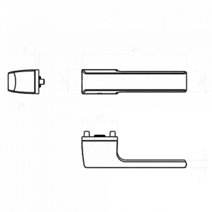 Ручка Tupai Melody 3099 5RE -208 матовое золото R