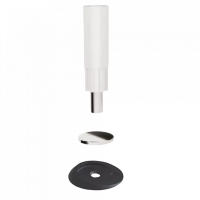 VERUM стопор скрытый магнитный Modello2 черный матовый (5мм осн.)