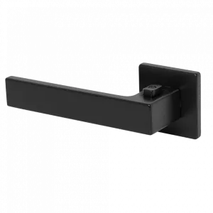 Ручка Tupai 4275 5S QP-153 ( с блокировкой ) левая черный  R WC ( полотно 38-45 мм)