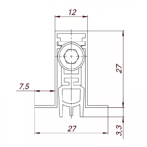 Автоматический порог EASY BLOCK F/1020