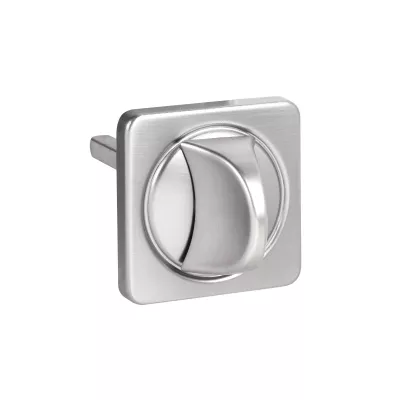 Ручка Fuaro (Фуаро) поворотная BKW8x75.K.MSC62 SSC-16 сатинированный хром ПЛАСТИК