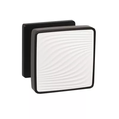 Ручка Punto (Пунто) раздельная K.EST.Q52.GIPNOZ BL/WH-24 черный/белый