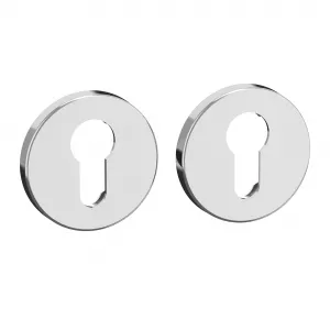 Накладка под цилиндр ET.R.EST.R52 CP-8 хром