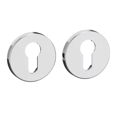 Накладка Punto (Пунто) под цилиндр ET.R.EST.R52 CP-8 хром