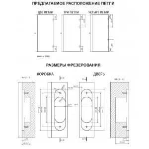 FORME INVISIO Скрытая петля F80.58 ЧЕРНЫЙ