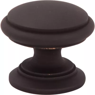 Мебельные ручки MELODIA Мебельная ручка 805 Графит ROUND CAP D32 mm